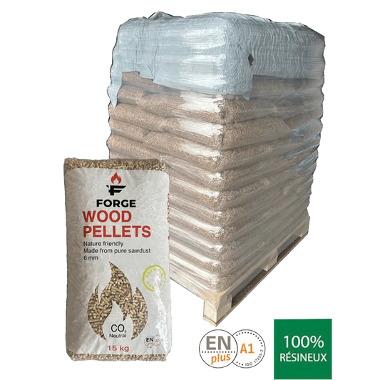 Palette de pellets FORGE (Livraison Incluse)